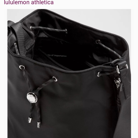 NWT Lululemon Drawstring Bucket Crossbody Bag 5L in packaging - Picture 3 of 7
